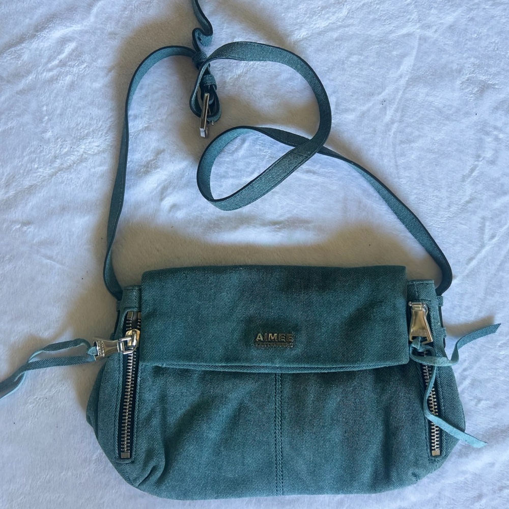 Aimee Kestenberg Turquoise Crossbody Bag